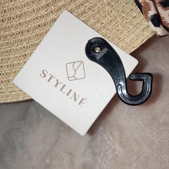 NWT π JUST IN TIME FOR SUMMER ADORABLE HAT WITH LEOPARD BOW DISCOUNT SHIPPING - Picture 5 of 8